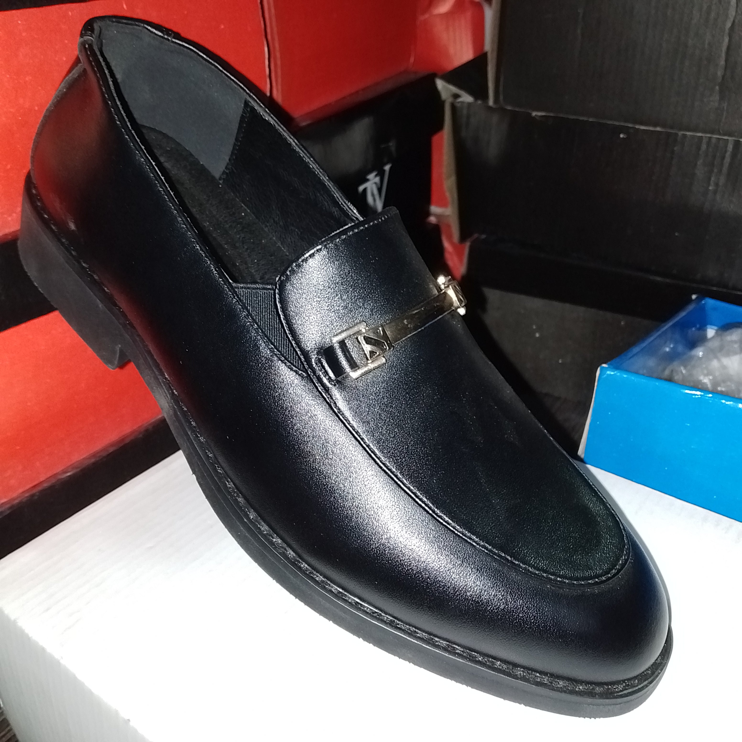 2023 semi formal black new style shoes