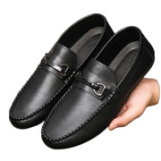Spring society guy casual shoes trendy shoes Doudou shoes men's lazy shoes cover feet one pedal men's shoes foreign trade large size
