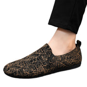 Spring society guy casual shoes trendy shoes Doudou shoes men's lazy shoes cover feet one pedal men's shoes foreign trade large size