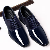 Men's Lightweight Formal Leather Shoes - Low-Top