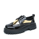 Men's Formal Thick-Soled Leather Shoes - Versatile Style