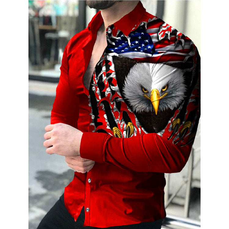 TNV Shirt 232 (RED EAGLE)