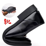 Men's Soft Leather Casual Shoes - One-Pedal Design