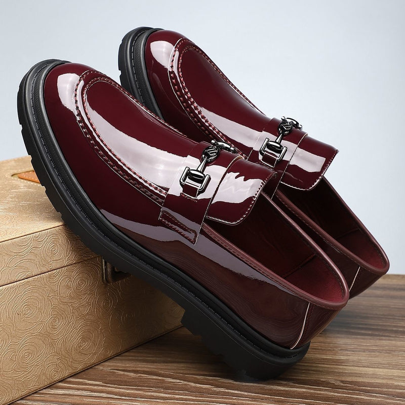 2026 spring new fashion men's casual business anti-slip wear-resistant slip-on loafers 26036