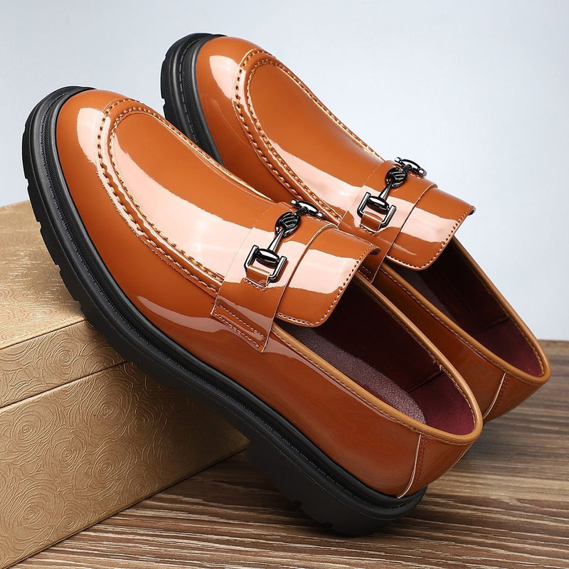 2026 spring new fashion men's casual business anti-slip wear-resistant slip-on loafers 26036