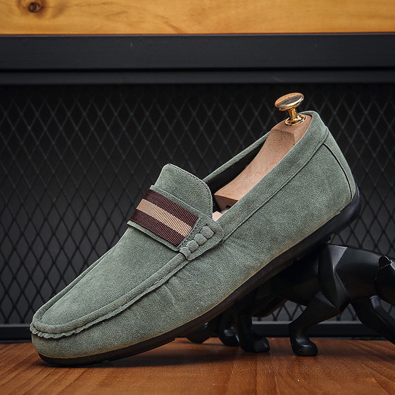 Men's Casual Doudou Loafers - Round Toe