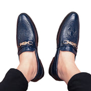 Cross-border plus-size men's shoes Spring 2022 British style retro leather shoes tide shoes trend dress casual overshoes
