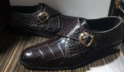 one monke pattran leather shoes  2023