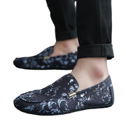 lazy tide shoes set foot peas shoes men's national wind pattern fast