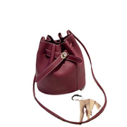 Guangzhou supply 2024 new simple bucket bag wide-band lock small bag Korean version casual solid color single shoulder