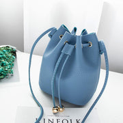 Korean Style Bucket Bag Tassel Bag Women 2023 New Trendy Small Bag Shoulder Crossbody Bag Mini Bag One Piece