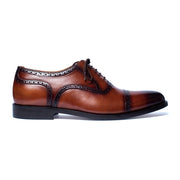 Men's Brown Brogues leather shoes - TnV collection