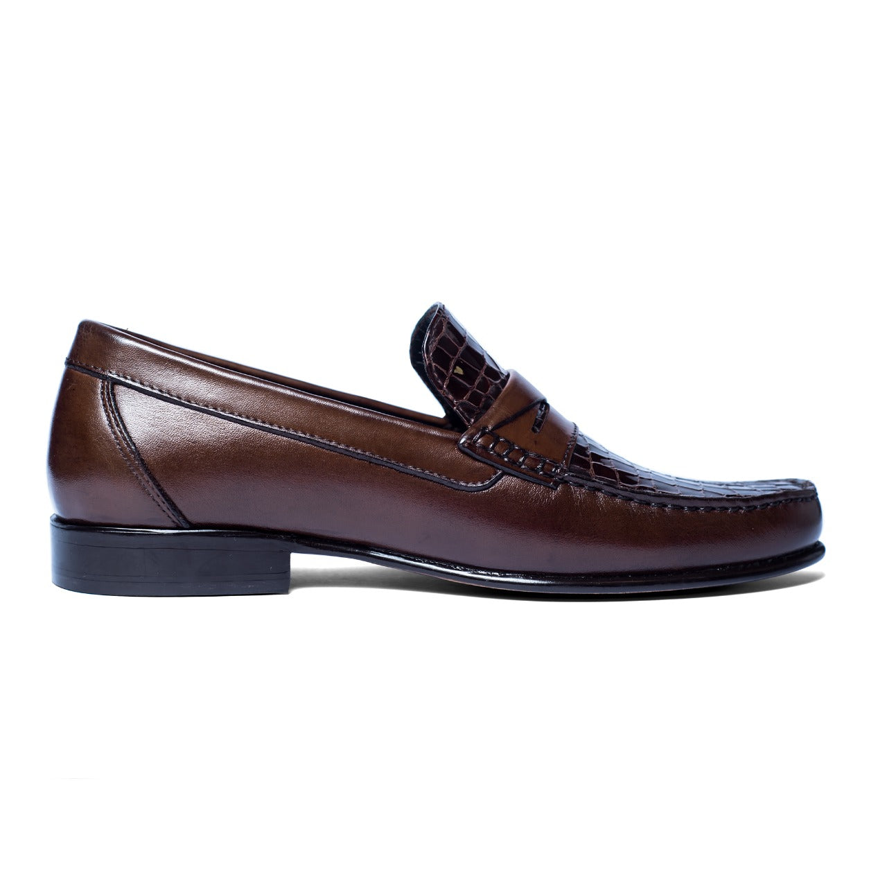 Men's Patient Pattren Toe loafer shoes-TnV Collection